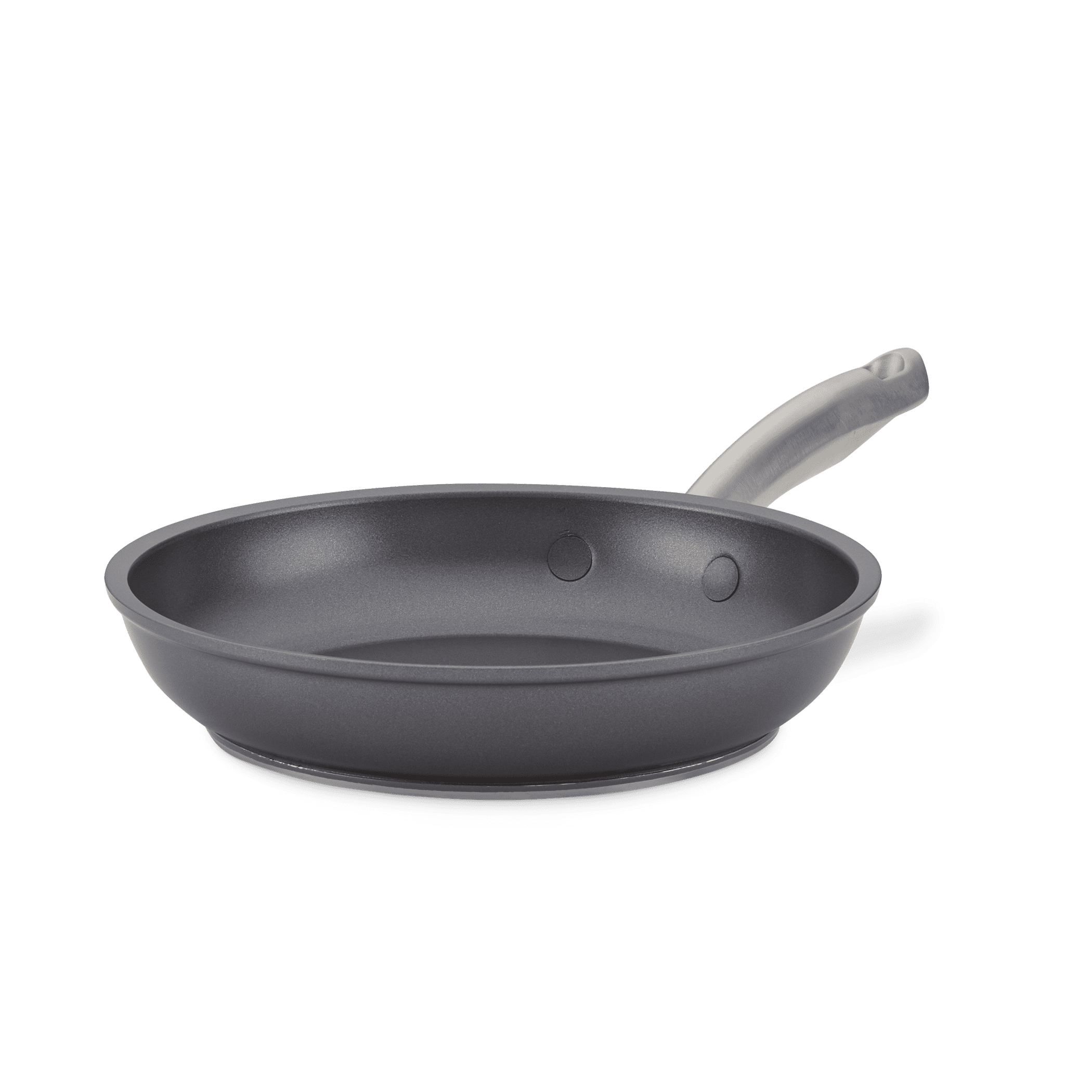 8-Inch Gray Aluminum Nonstick Fry Pan with Ceramic Coating