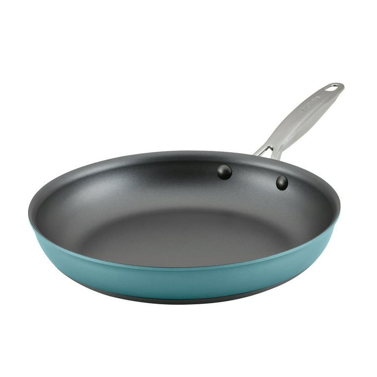 Anolon Achieve Hard Anodized Nonstick Frying Pan, 12-Inch, Teal