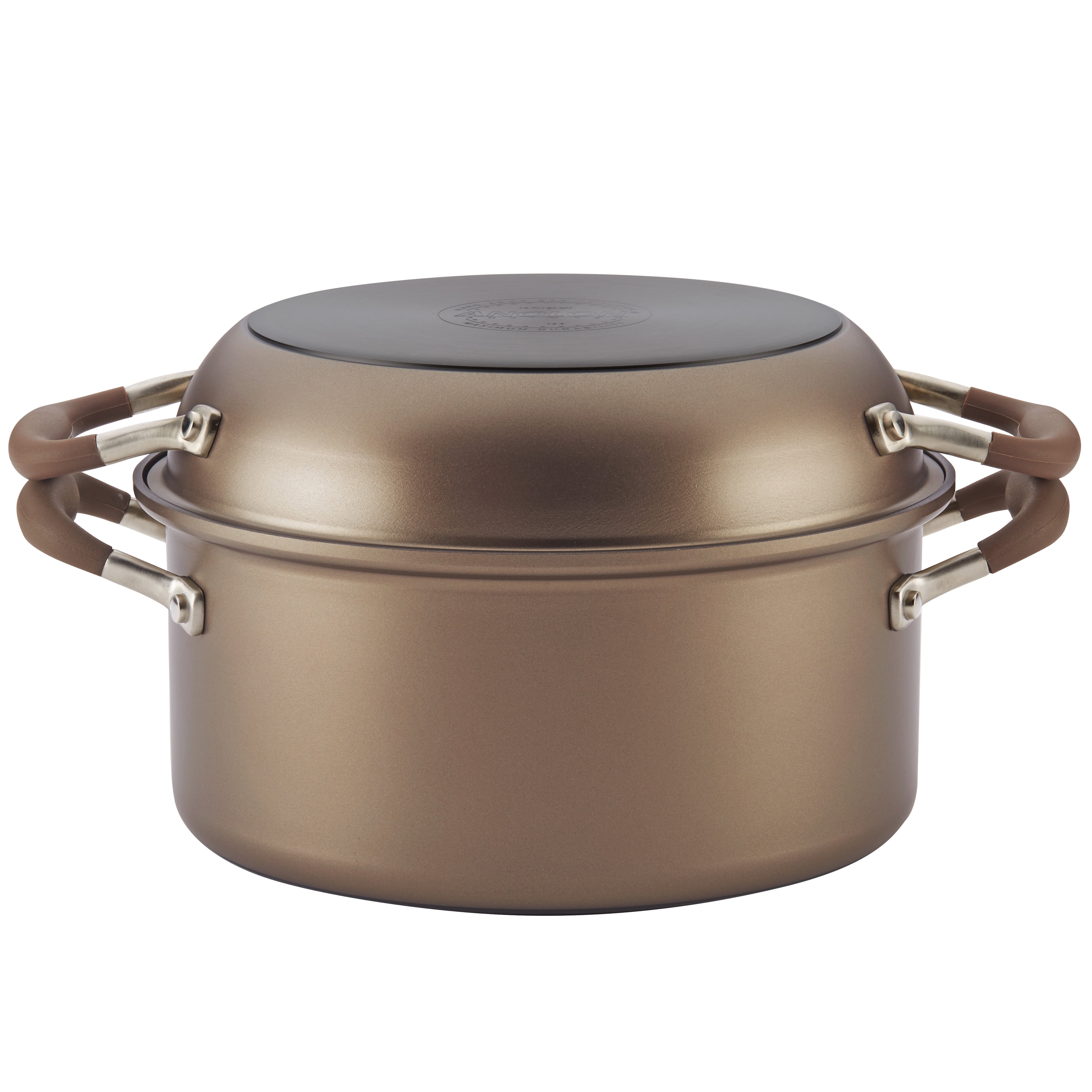 Bronze 5-Quart Aluminum Non-stick Dutch Oven with Lid