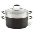 thumbnail image 1 of Anolon Advanced Hard Anodized Nonstick Dutch Oven and Multipurpose Steamer Set, 3-Piece, Gray, 1 of 3