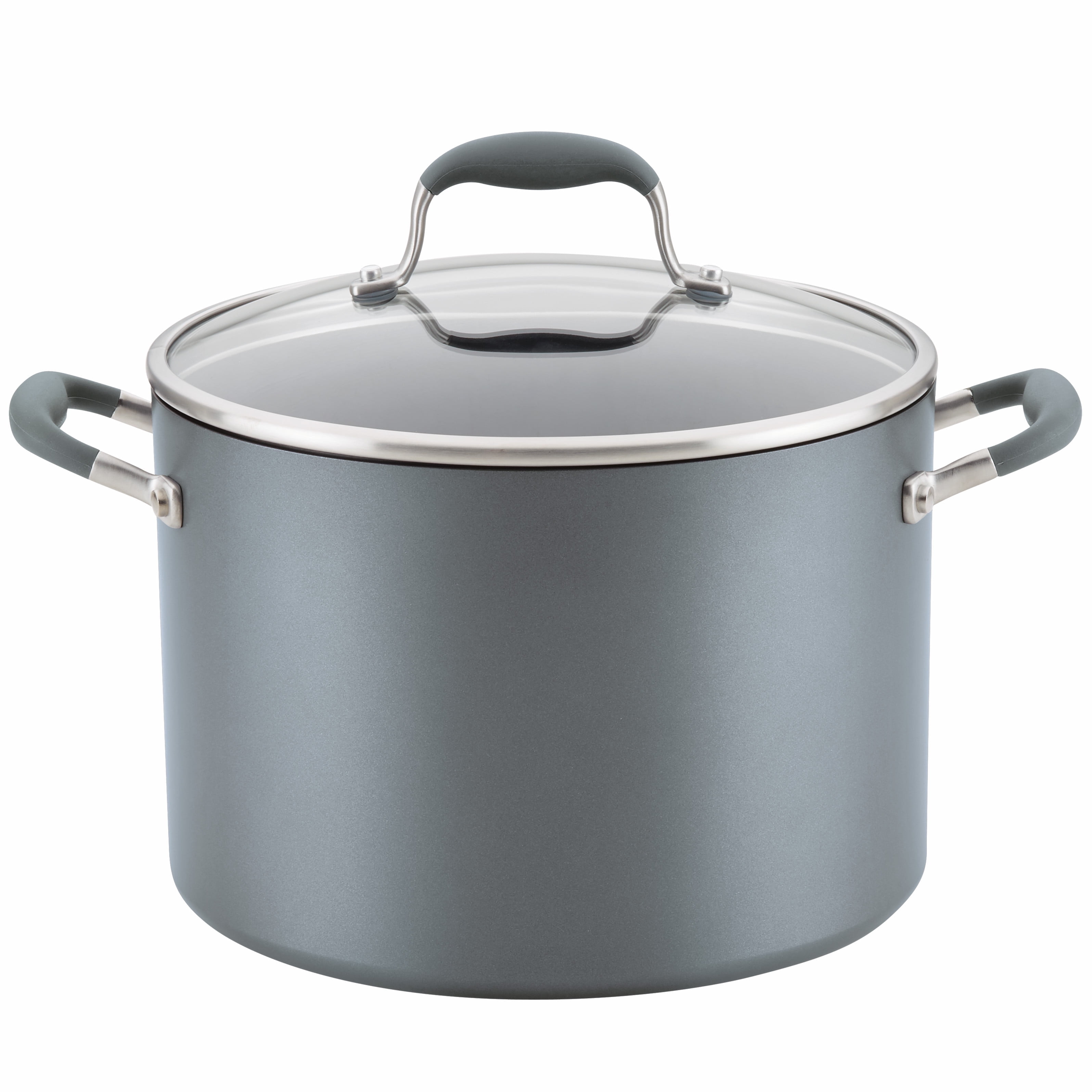 Moonstone Aluminum 10-Quart Nonstick Stockpot with Lid