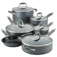 thumbnail image 1 of Anolon Advanced Home 11 Piece Hard-Anodized Nonstick Cookware Set, Moonstone, 1 of 11