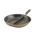 thumbnail image 1 of Anolon Advanced Home 12.5 Inch Hard-Anodized Nonstick Divided Grill and Griddle Pan, Moonstone, 1 of 10