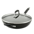 thumbnail image 1 of Anolon Advanced Home 12" Hard-Anodized Nonstick Deep Frying Pan with Lid, Onyx, 1 of 6