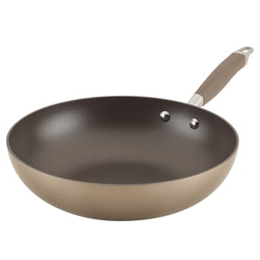 Anolon Advanced Home 12" Hard-Anodized Nonstick Stir Fry Pan, Bronze