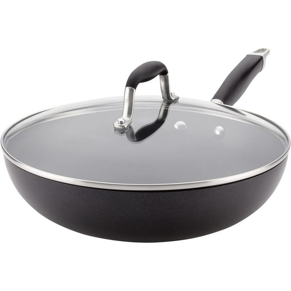 Anolon Advanced Home Hard-Anodized Nonstick Ultimate Saute Pan, 12-Inch
