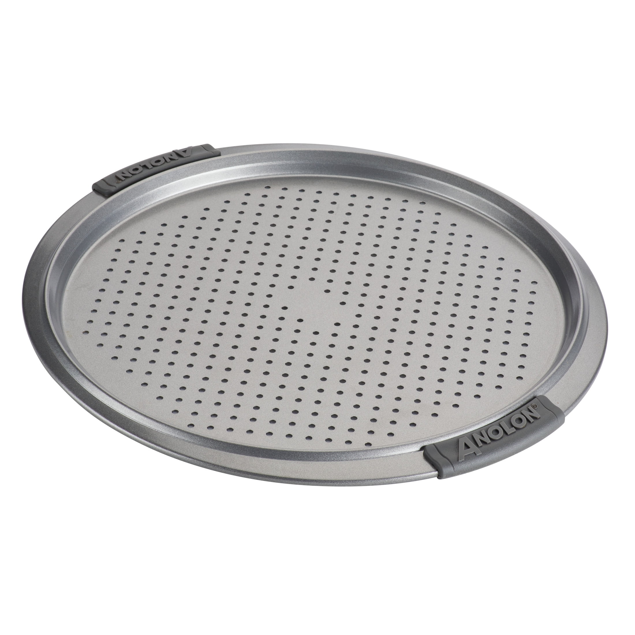 14-Inch Aluminized Steel Perforated Pizza Pan – Anolon