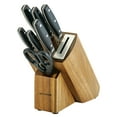 thumbnail image 1 of Anolon AlwaysSharp Japanese Steel Knife Block Set with Built-In Sharpener, 8-Piece, 1 of 8