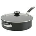 thumbnail image 1 of Anolon SmartStack Hard-Anodized Covered Saute with Helper Handle, 5-Quart, Black, 1 of 9