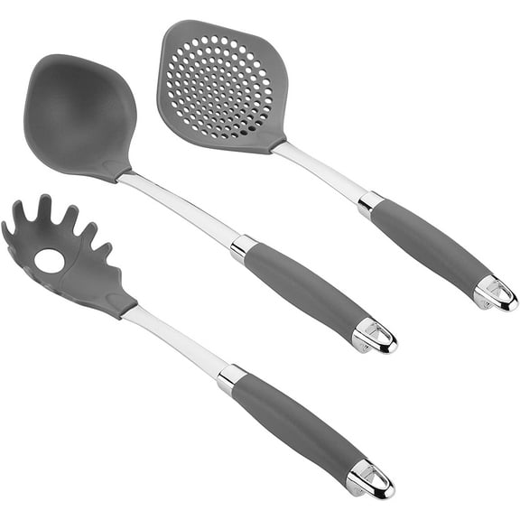Anolon Tools and Gadgets Pasta Tool Set, 3 Piece, Graphite