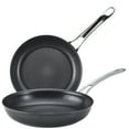 thumbnail image 1 of Anolon X Hybrid 2 Piece Nonstick Induction Frying Pan Set, Charcoal Gray, 1 of 11