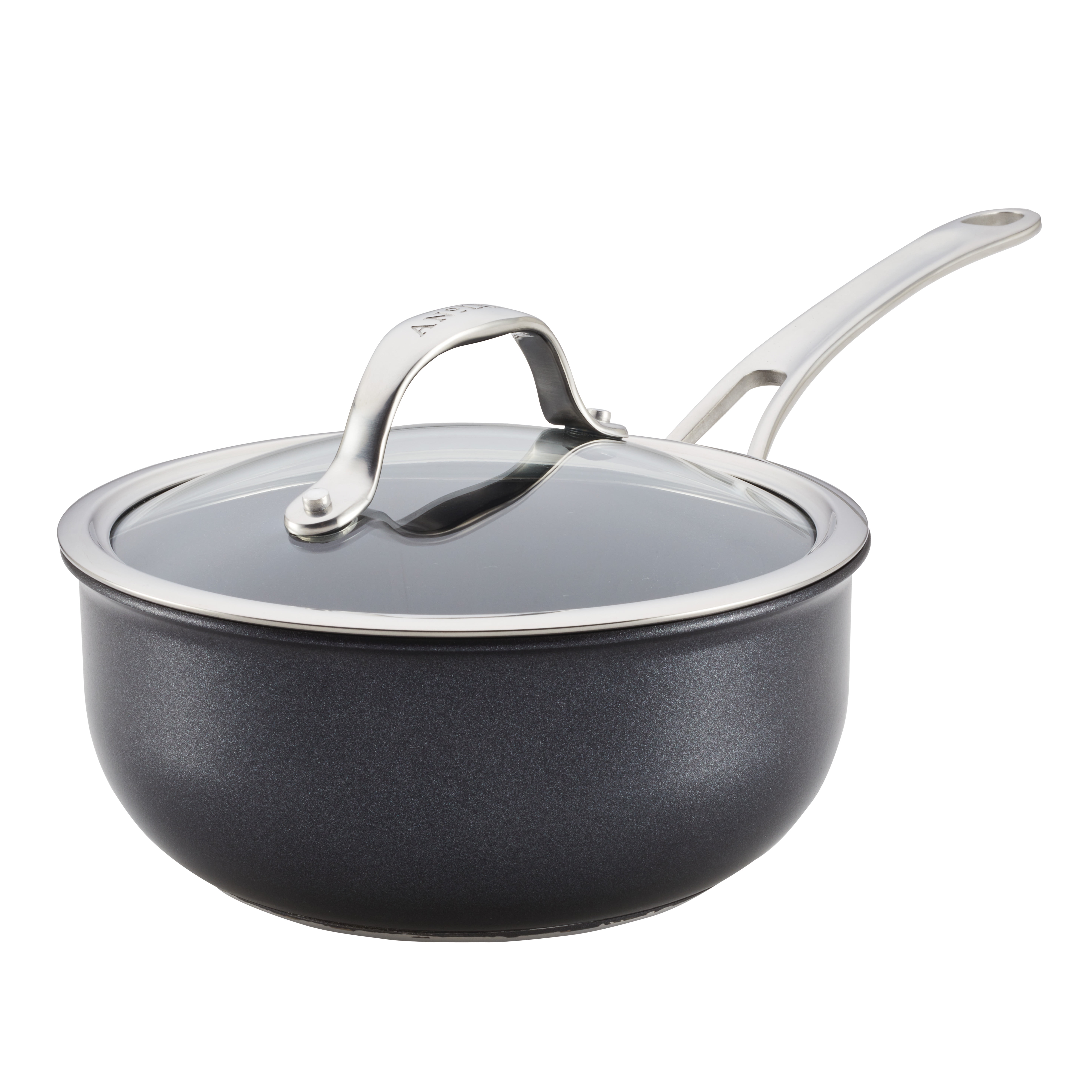 未使用品アノロンAnolon 2QT カバー付きソースパン Anolon Advanced Home Hard-Anodized Nonstick Straining
