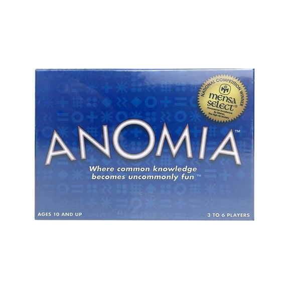 Anomia Party Card Game for Families, Teens & Adults, Fast-Paced Brain Teaser with Hilarious Category Matching Challenges