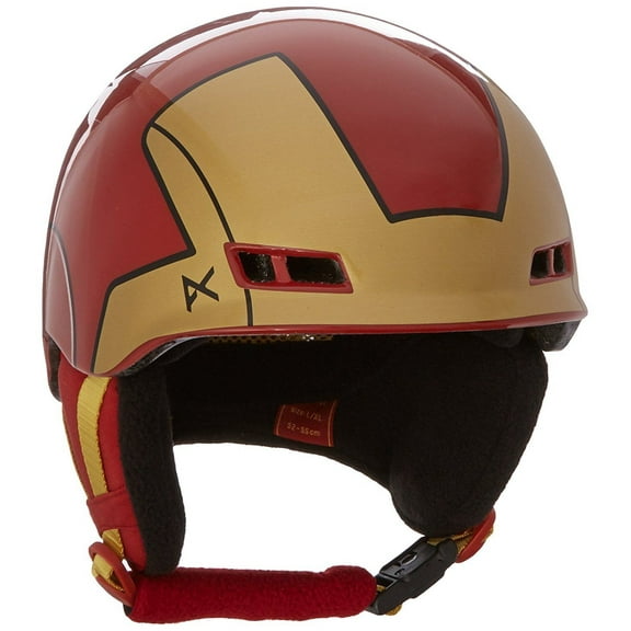 Anon Burner Avengers iron Man Kids Ski Snowboarding Helmet Size L/XL 52-55cm