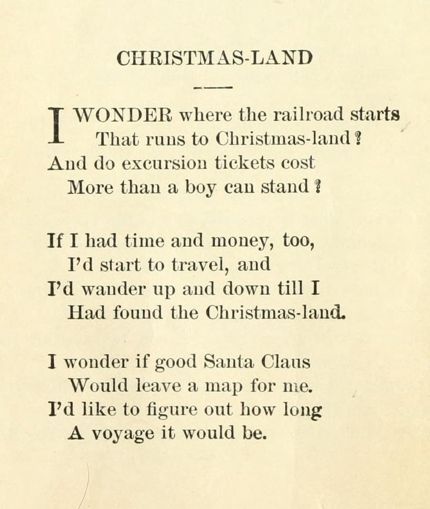 Anon Christmas Selections 1906 Christmas-land Canvas Art - Anon (24 x 36)