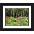 thumbnail image 1 of Anon, Ellen 14x12 Black Ornate Wood Framed with Double Matting Museum Art Print Titled - Canada, New Brunswick, garden and forest, 1 of 4