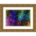 thumbnail image 1 of Anon, Ellen 18x13 Gold Ornate Wood Framed with Double Matting Museum Art Print Titled - USA, Pennsylvania, Erie Oil abstract, 1 of 4