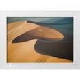 thumbnail image 1 of Anon, Ellen 18x14 White Modern Wood Framed Museum Art Print Titled - Namibia, Soussevlei, Great Red Sand Dunes aerial, 1 of 4