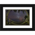 thumbnail image 1 of Anon, Josh 18x13 Black Ornate Wood Framed with Double Matting Museum Art Print Titled - Cook Islands, Aitutaki Night sky in the tropics, 1 of 4