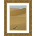 thumbnail image 1 of Anon, Josh 23x32 Gold Ornate Wood Framed with Double Matting Museum Art Print Titled - China, Gansu Province Badain Jaran Desert, 1 of 4