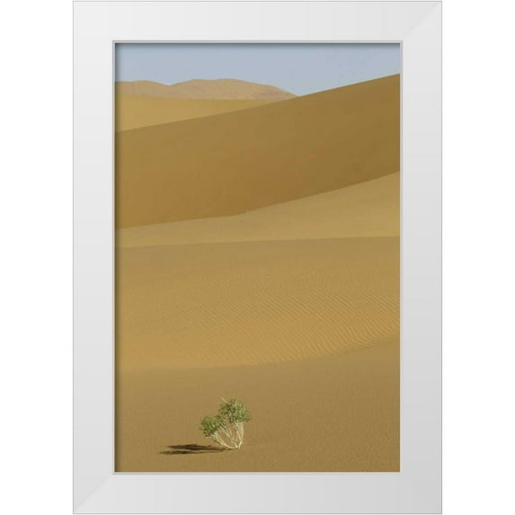Anon, Josh 23x32 White Modern Wood Framed Museum Art Print Titled - China, Gansu Province Badain Jaran Desert