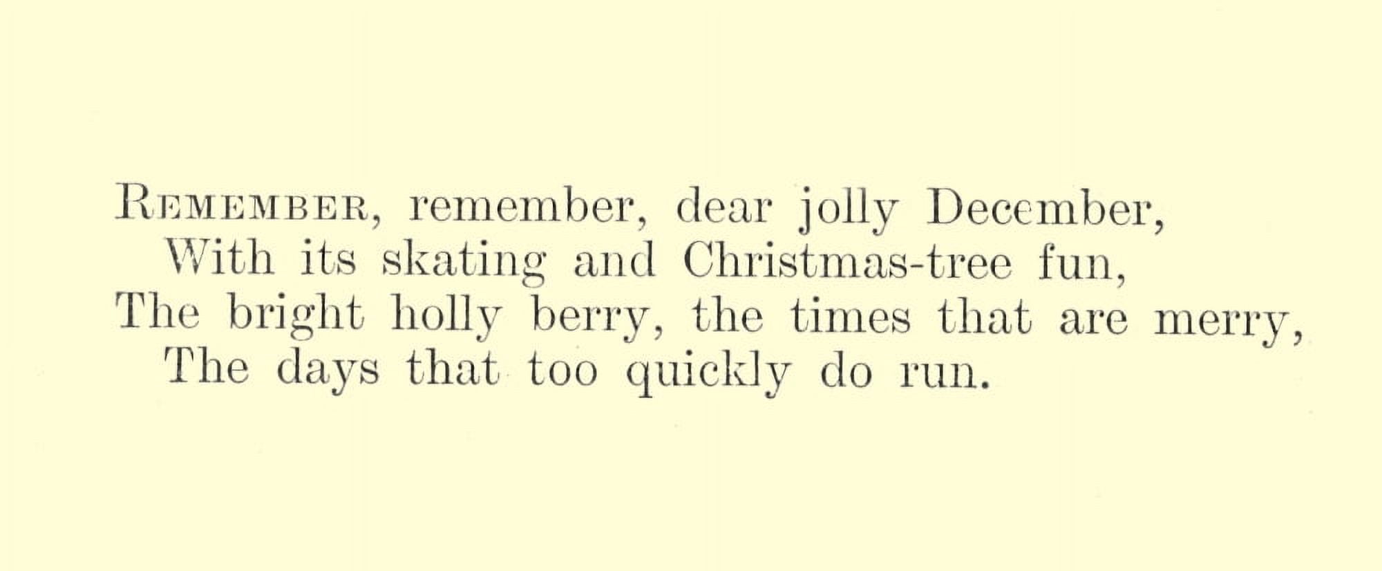 Anon Little Dots 1934 Remember Jolly December Canvas Art - Anon (18 x 24)