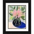 thumbnail image 1 of Anon, Marisa 25x32 Black Ornate Wood Framed with Double Matting Museum Art Print Titled - Spring Florals 7, 1 of 4
