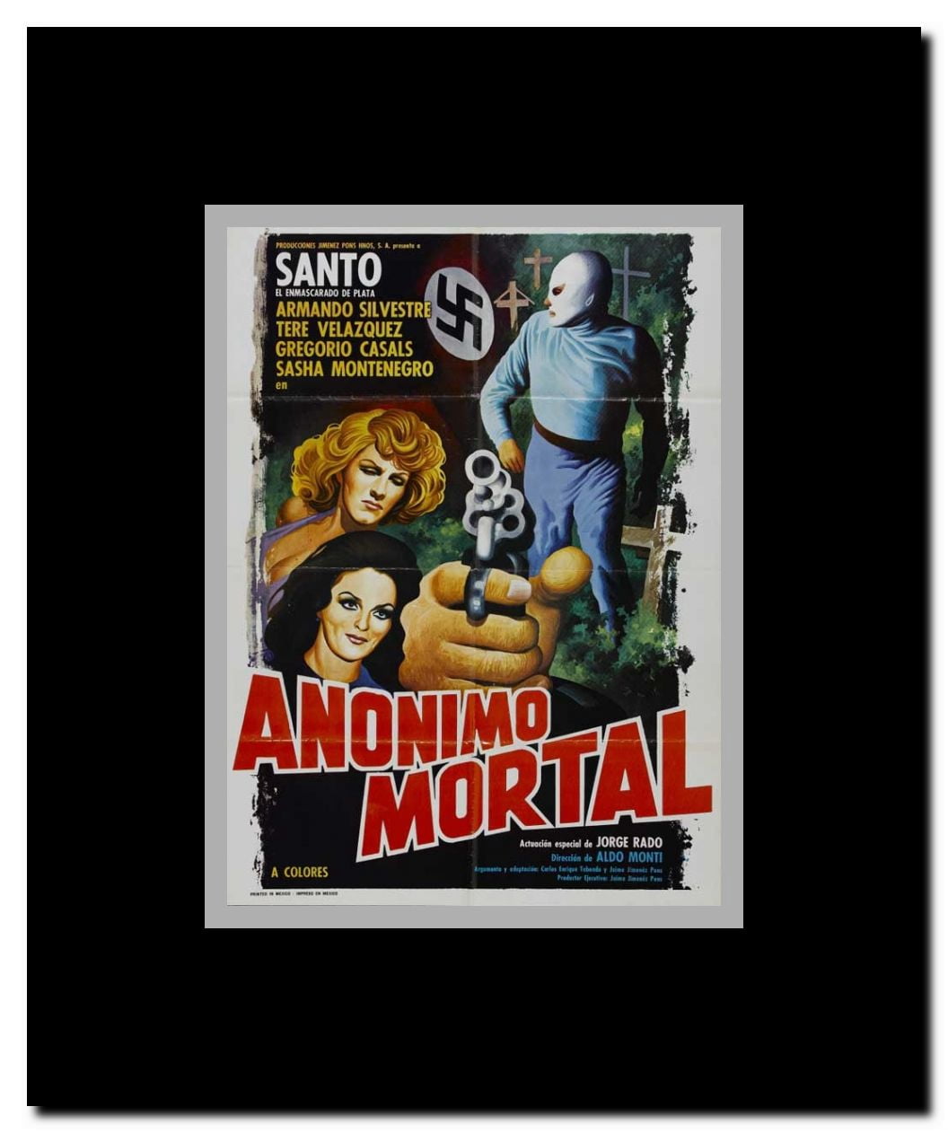 Anonimo mortal Framed Movie Poster