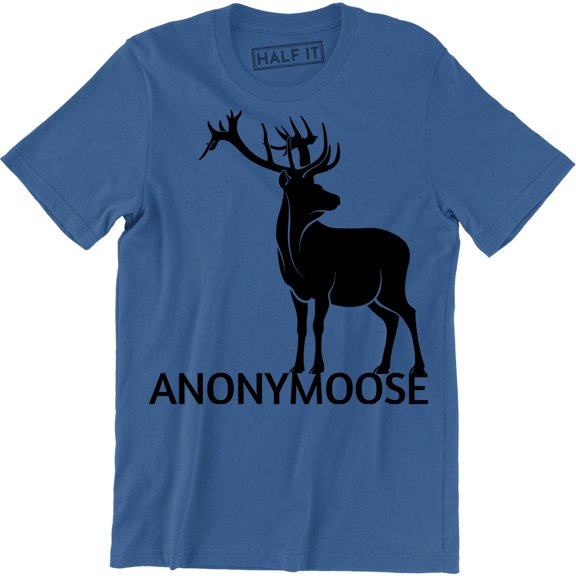 Anonymoose Funny Cool Moose Forest Animal Hilarious Gift Idea Men's T-Shirt