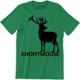 thumbnail image 1 of Anonymoose Funny Cool Moose Forest Animal Hilarious Gift Idea Men's T-Shirt, 1 of 4