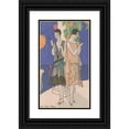 thumbnail image 1 of Anonymous 10x14 Black Ornate Wood Framed Double Matted Museum Art Print Titled: Premmet Creation / Creation Doeuillet (1926), 1 of 5