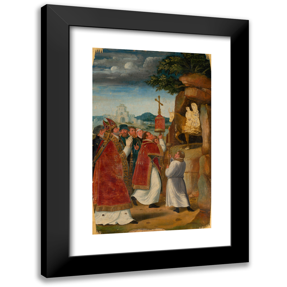 Anonymous 11x14 Black Modern Framed Museum Art Print Titled