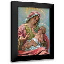 Anonymous 11x14 Black Modern Framed Museum Art Print Titled - MADONNA