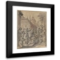 thumbnail image 1 of Anonymous 11x14 Black Modern Framed Museum Art Print Titled - Review of the Lazarus, 1 of 5