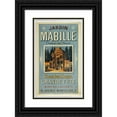 thumbnail image 1 of Anonymous 11x14 Black Ornate Wood Framed Double Matted Museum Art Print Titled: Mabille Flower Mabille Garden (1850-180), 1 of 5