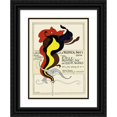 thumbnail image 1 of Anonymous 11x14 Black Ornate Wood Framed Double Matted Museum Art Print Titled: Specimen Inks (1896 1890-1913), 1 of 5