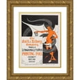 thumbnail image 1 of Anonymous 11x14 Gold Ornate Wood Frame and Double Matted Museum Art Print Titled - Ault and Wiborg, Ad. 115 (1890-1913), 1 of 4