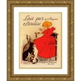 thumbnail image 1 of Anonymous 11x14 Gold Ornate Wood Frame and Double Matted Museum Art Print Titled - Sterilized Pure Milk from La Vingeanne (1897), 1 of 4