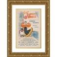thumbnail image 1 of Anonymous 11x14 Gold Ornate Wood Frame and Double Matted Museum Art Print Titled - The New York Sunday World, Sunday, July 28 (1895), 1 of 4