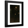 thumbnail image 1 of Anonymous 11x18 Black Modern Framed Museum Art Print Titled - Ported of Carlo II (18th Century), 1 of 5