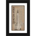 thumbnail image 1 of Anonymous 11x18 Black Ornate Wood Framed with Double Matting Museum Art Print Titled - Chrysler, 1 of 4