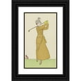 thumbnail image 1 of Anonymous 12x18 Black Ornate Wood Framed Double Matted Museum Art Print Titled - High Kak Canvas Blouse (1912), 1 of 5