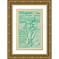 thumbnail image 1 of Anonymous 12x18 Gold Ornate Wood Frame and Double Matted Museum Art Print Titled - Pamphlet of the Vereeniging Voor Vrouwenkiesrecht (ca. 1916), 1 of 4