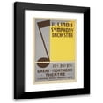 thumbnail image 1 of Anonymous 13x18 Black Modern Framed Museum Art Print Titled - Illinois Symphony Orchestra (1937), 1 of 5