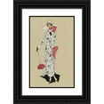 thumbnail image 1 of Anonymous 13x18 Black Ornate Wood Framed Double Matted Museum Art Print Titled - The Flowery Meadows. - “Les Pres Fleuris Sur Toilaine” (1923), 1 of 5