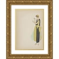 thumbnail image 1 of Anonymous 13x18 Gold Ornate Wood Frame and Double Matted Museum Art Print Titled - Always Chic the Deshabilles, Winter 1921-1922 (1921-1922), 1 of 4