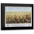 thumbnail image 1 of Anonymous 14x12 Black Modern Framed Museum Art Print Titled - Custers Last Fight, 1 of 5