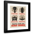 thumbnail image 1 of Anonymous 14x18 Black Modern Framed Museum Art Print Titled - America Needs Your Scrap Rubber (1942), 1 of 5