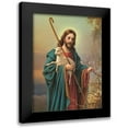 thumbnail image 1 of Anonymous 14x18 Black Modern Framed Museum Art Print Titled - DER GUTE HIRTE, 1 of 5