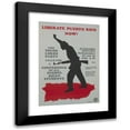 thumbnail image 1 of Anonymous 14x18 Black Modern Framed Museum Art Print Titled - Liberate Puerto Rico Now! the Young Lords Party Calls for a Conference of All Puerto Rican Students at Columbia University, 1 of 5